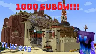 Wiata w porcie i 1000 SUB&Oacute;W!!! | 1.18.1 | TimeLapseWorld #19 |