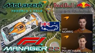 Tienen Que Corregir Este Fallo, GP de Australia, F1 Manager 22, Mclaren, Temporada 5, Capitulo 3