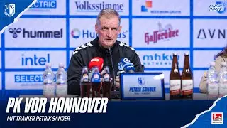 „Zwei Mannschaften, die gerne den Ball haben wollen.“ | PK vor dem Heimspiel gegen Hannover 96