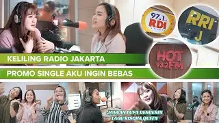 KESERUAN RISCHA QUEEN KELILING RADIO ‼️SINGLE BARU 