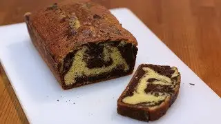 How to Make a Marble Cake | Easy Homemade Moist Marble Cake Recipe