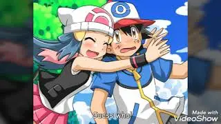 [Ash],Serena,Misty,Dawn,Iris,Lillie,May(night changes)