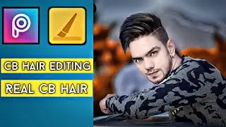 how to make cb edit hair in picsart app in android by PicsArt creation by shailesh