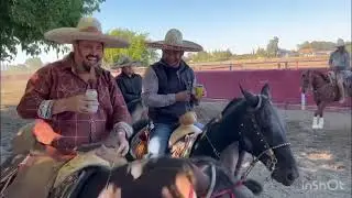 Coleadero de socios Con el Compa el venadillo y José Bañuelos