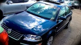 Volkswagen Passat W8 4Motion 2003 года: запуск, быстрый осмотр и обзор с выхлопной системой — 109...