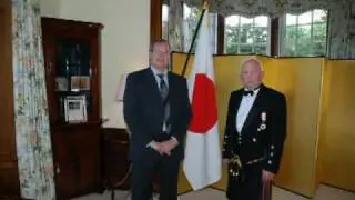 Ronnie Watt 8th Dan Order of the Rising Sun
