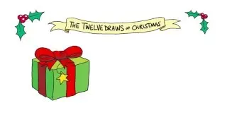 The Twelve Draws of Christmas - 4. Calling Birds - Drawnalism