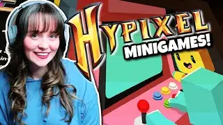 Playing Minigames on Hypixel Server!
