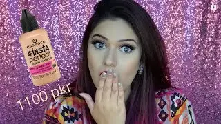 Essence Cosmetics Insta Perfect Foundation Review First Impression | Beenish khan