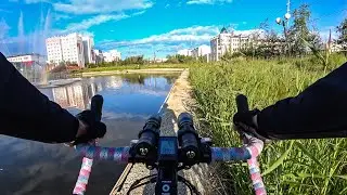 Gravel Bike - Author Ronin - Воскресное утро в столице - Монтажки Maxxis Premium Tire Levers +9&deg;С