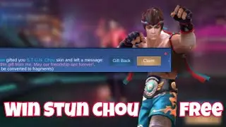 How To Get Chou S.T.U.N skin for free !