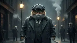 Mr Tom Shelby 🗿 #viral #cat #catvideos #sigma #thomasshelby #funny #cats #catvideos 