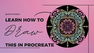 Procreate Tutorial | Mandala Magic | Full step by step process