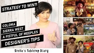 Designers Board Games Strategy - Coloma, A Fistful of Meeples, Sierra West