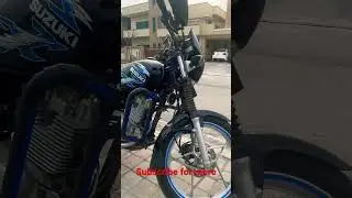 Black Beauty GS 150 Se 2019 #suzukigs150se #muzammilrafiquekhan #gs150se #gs150