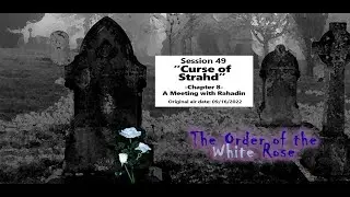 League of Roses, Twitch 49 Curse of Strahd A Meeting with Rahadin Chapter 8, D&D, DnD, curse strahd