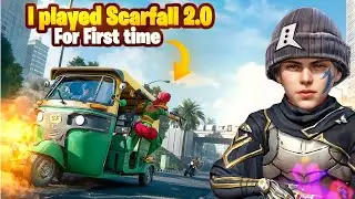 I Played ScarFall 2.0 for the First Time 😱 | My Honest Reaction to Indian Battle Royale Game!