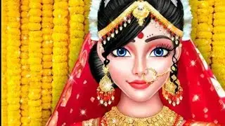 Princess fashion salon games | Traditional wedding dressUp Video 2022 | @StylishGamer | #Makeover