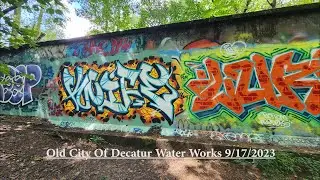 Decatur Ga Old Water Works Ruins and Trails Sept 17th 2023 #Decatur Georgia