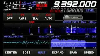 HAM Radio ASMR - Code broadcasting in Mandarin from unknown station.