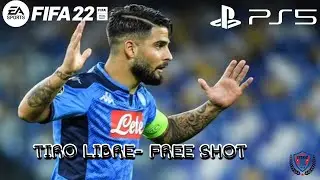 FIFA 22 FREE SHOT LORENZO INSIGNE GAMEPLAY 4K