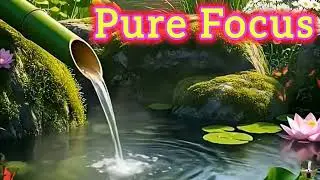 Pure Focus Flow 🌿 | Bamboo Water & Lotus Serenity for Deep Concentration & Inner Clarity 🧘&zwj;♂️