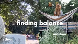 Productive few days in the life in my 20s | balancing fitness, school, work