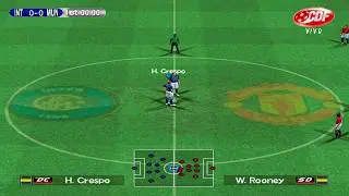 WINNING ELEVEN 11 - INTER DE MILAN VS MANCHESTER UNITED - PS2 PCSX2 Gameplay (2K60FPS)