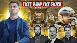 Male Celebrities Who Own Private Jets ✈️ (Luxury Beyond First Class)