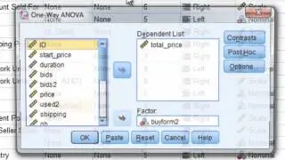SPSS Tutorial on Conducting Planned Comparisons