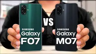 Galaxy F07 Vs Galaxy M07 || Full Comparison ⚡