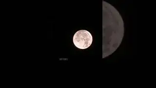 Captured Supermoon From My Mobile