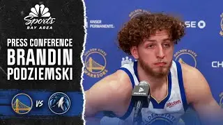 Brandin Podziemski details &lsquo;quiet' Timberwolves arena during Warriors' win | NBC Sports Bay Area