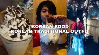 KOREAN CAFE-RESTO? HANBOK DRESS? MUKBANG PHILIPPINES FT. BEANBOX COMMONWEALTH