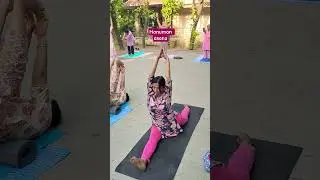 Improves blood circulation in legs #dharmayoga #yogapractice #yoga #fitindia