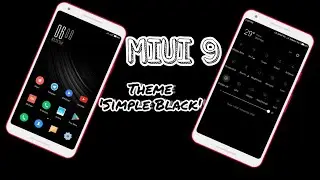 Simple Black Theme For Redmi Note 5 Pro || Redmi Note 4 || Redmi 5A || Miui9 || Top Miui Theme
