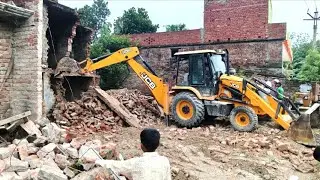 JCB 3DX machine se Home 🏠 tutate huye kya? ho gaya ? New Holland 