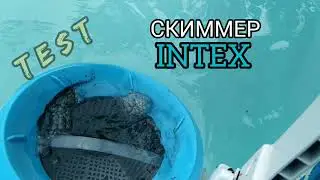скиммер INTEX. Тест.