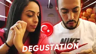 GROSSE D&Eacute;GUSTATION TURQUE AVEC YASMINA ET MOMO !