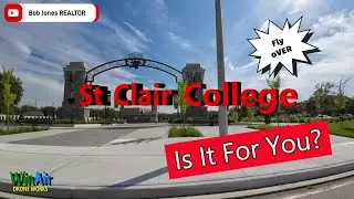 Кампус колледжа Сент-Клер в Виндзоре &mdash; #stclaircollege#windsor#collegelife #stclairsaints#windsor...