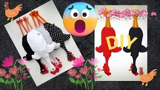 [TUTORIAL] ✨Gallina Guarda Bolsas ✨FACIL✨ y esencial para [organizar] Tu cocina ✨#diy #viral #facil
