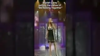 Mariah Carey - We Belong Together - 100%LIVE!!,Vocal showcase #mariahcarey #vocal #music #singing