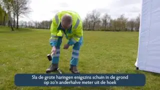 Mastertent Professionele Vouwtenten - Opzetten Noodtent RAV