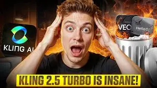 Kling AI 2.5 Turbo &mdash; это просто БЕЗУМИЕ! (Прощай, Veo 3 и Hailio?)