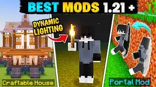 Top 5 MOST POWERFUL MODS For MCPE 1.21+!! Amazing Mods For Bedrock Edition.