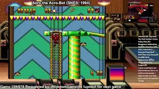 Выбор зрителей ретро-версии S3: Игра №159 &mdash; Aero the Acro-Bat (SNES), часть 1