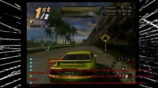 Need For Speed: Hot Pursuit 2 (PS2) Level Speedrun: Tropical Circuit II (NFS/Extreme) - 4:33.32 (WR)