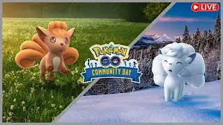 🚨EMPIEZA EL COMMUNITY DAY VULPIX🚨BUSQUEMOS 4 SHUNDOS MUCHA EXPERIENCIA EN DIRECTO POKEMON GO