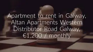 Apartment to rent in Galway, Altan Apartments Western Distributor Road Galway, &euro;1,200 / monthly