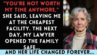 My Daughter Abandoned Me At A Nursing Home. The Hidden Safe Changed&nbsp;Everything...